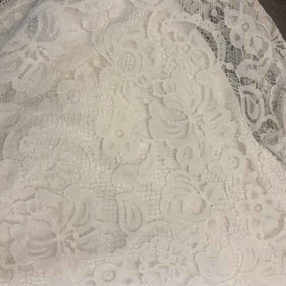 Velvet Lined Lace Dress - Picture 8 of 8